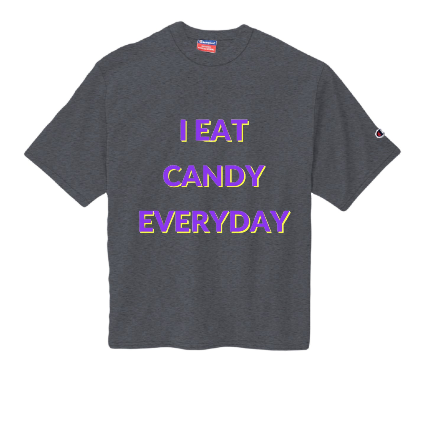 CHARCOAL HEATHER - FRONT